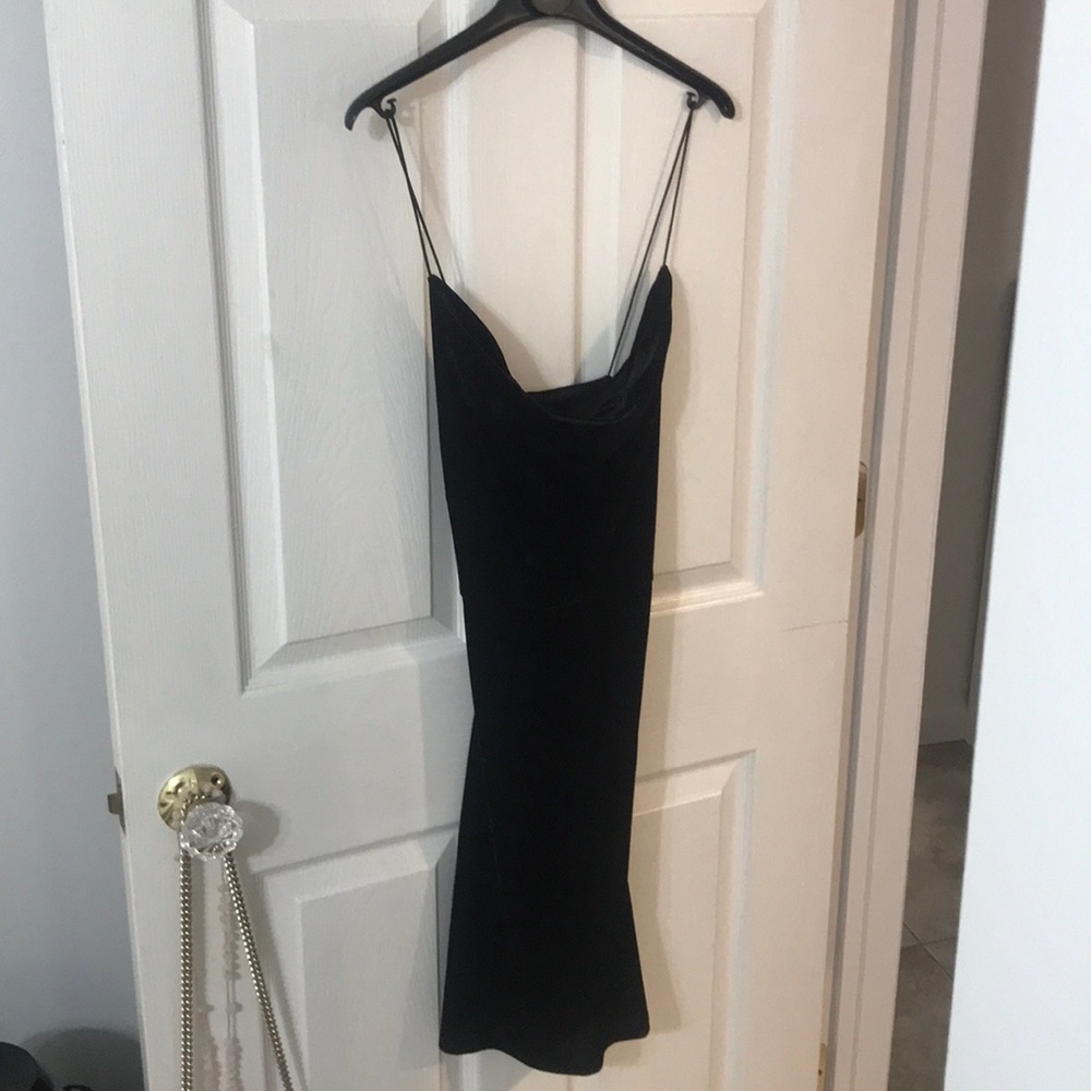 Very Sexy Black Velvet Dress from Bloomingdales